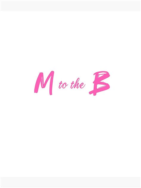 "M to the B Millie B Lyrics" Photographic Print by Merch-Tingz | Redbubble