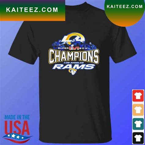 Los Angeles Rams super bowl champions 2023 T-shirt - Kaiteez