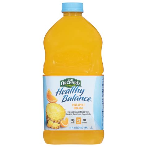 Save on Old Orchard Healthy Balance Diet Pineapple Orange Juice Order ...