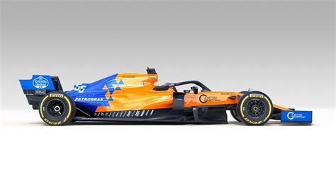 McLaren MCL34 the team's 2019 racecar unveiled today.