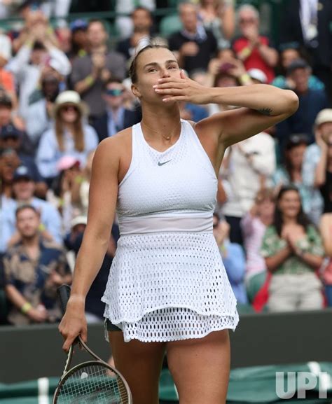 Photo: Aryna Sabalenka Vs Madison Keys at Wimbledon 2023 - LON2023071207 - UPI.com