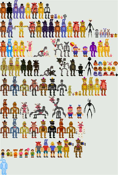 Five Nights at Freddy's Pixel Art by Shaddow24 on DeviantArt