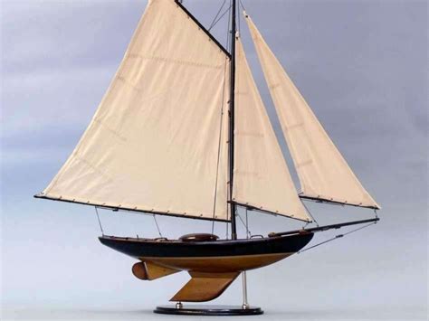 Buy Wooden Newport Sloop Decoration 40in - Model Ships