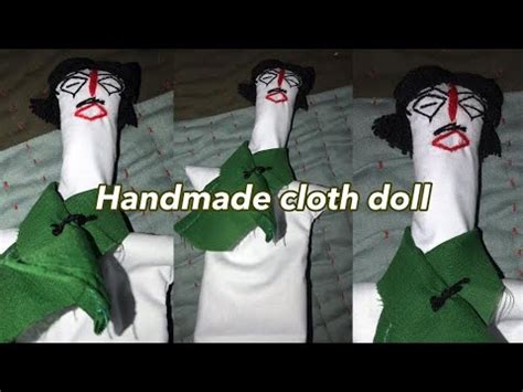 Handmade cloth doll | gudda - YouTube