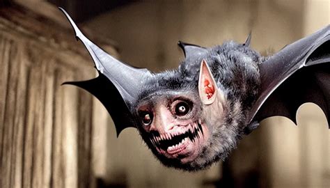 big budget horror movie a genetically engineered bat | Stable Diffusion