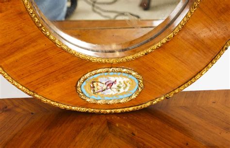 Antique Mounted Dressing Table & Mirror 19th Century : AnticSwiss