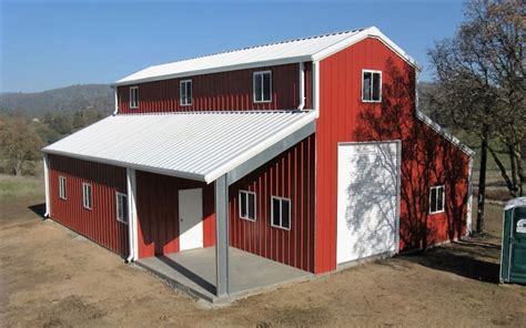 Metal Barn Home Building Kit