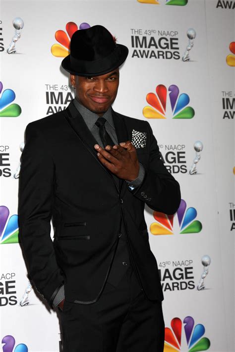 LOS ANGELES, FEB 17 - Ne-Yo arrives at the 43rd NAACP Image Awards at ...