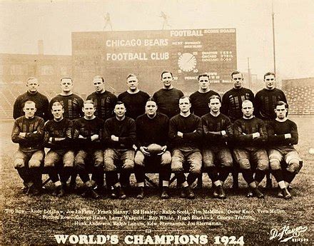 1924 Chicago Bears season - Wikipedia