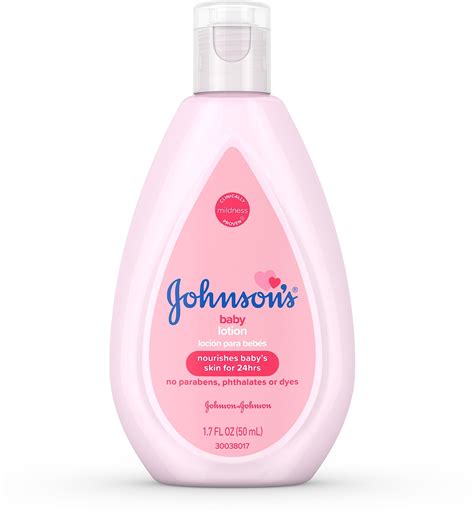 JOHNSON'S Moisturizing Baby Lotion With Coconut Oil, Hypoallergenic 1.7 ...