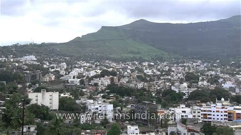 Beautiful aerial view of Satara city - YouTube