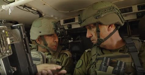 IDF Chief of General Staff Herzi Halevi Video INSIDE of Gaza | Israel ...