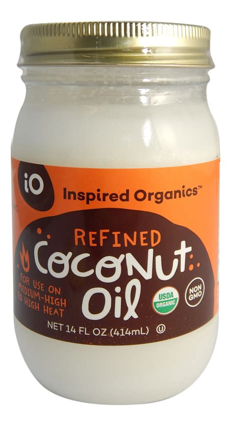 Coconut Oil Refined (14oz) | Doorganics