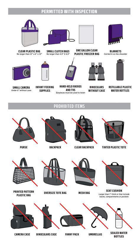 Safety & Clear Bag Policy | U.S. Bank Stadium