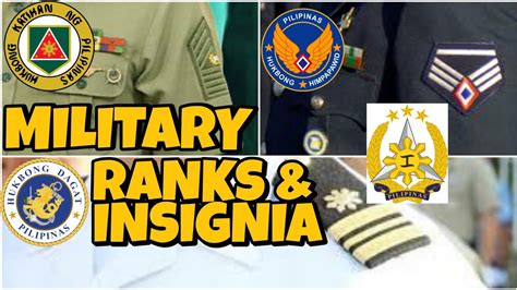 Military ranks and insignia | Armed forces of the Philippines #AFP - YouTube