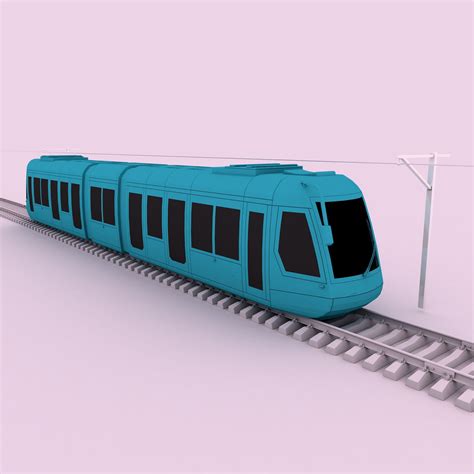 Cartoon tram 3d model animation | 3d model, Cartoon, Animation