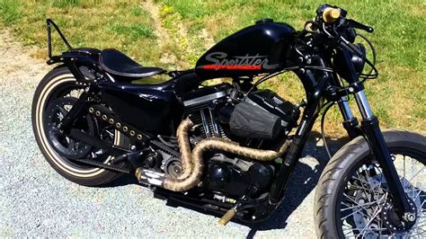 Harley Nightster Bobber - HARLEY DAVIDSON XL1200N nightster chop 2008 ...