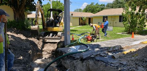 Plumbing Inspection & Multidisciplinary Storm Drain Pipe Repair - AM Florida Builders