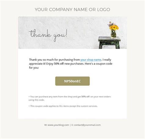 6 Templates to make your thank you emails stand out - Email Marketing ...