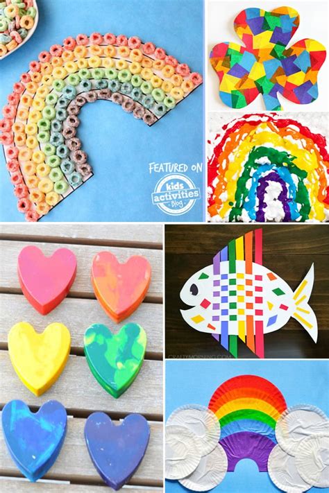 40 Fantastic Kids Rainbow Crafts | Kids Activities Blog