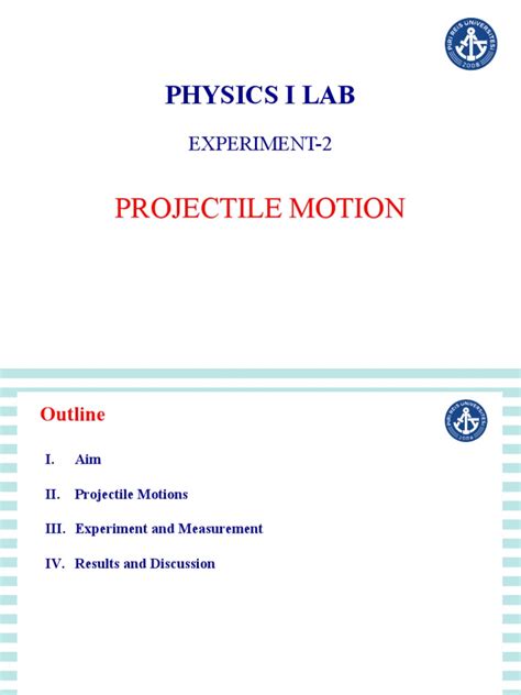 Physics I Experiment 2 | PDF