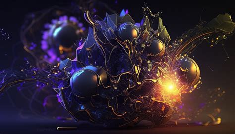 Fractal The Fractals Of An Animated Ball Backgrounds | PSD Free ...