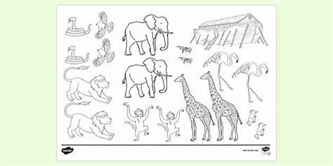 FREE! - Noah's Ark Colouring Page | Noah's Ark Art Activity