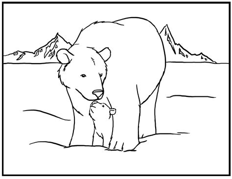 Free Printable Bear Coloring Pages For Kids