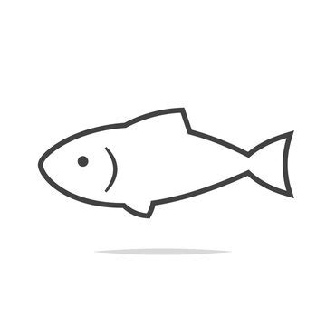 89,238 BEST Fish Outline IMAGES, STOCK PHOTOS & VECTORS | Adobe Stock