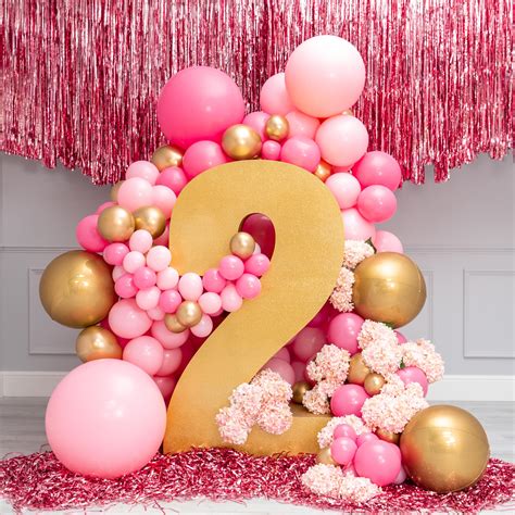 Girl's 2nd Birthday Ideas 2nd Birthday Party Themes, Birthday Balloon Decorations, Graduation ...