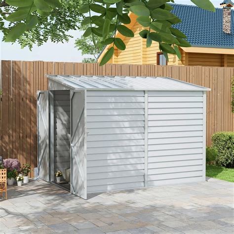 Lean to Metal Shed with Foundation Review - survivalnova.com