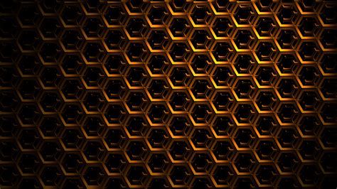 Download 3D Pattern Shapes Abstract Hexagon 4k Ultra HD Wallpaper