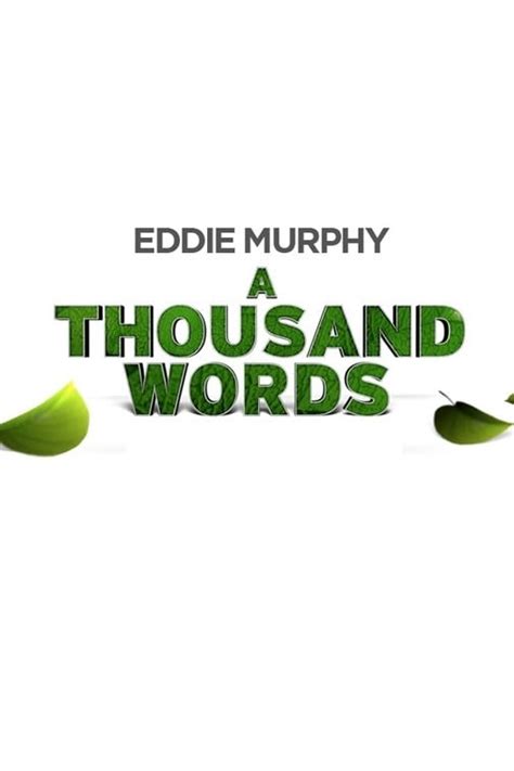 A Thousand Words (2012) - Posters — The Movie Database (TMDB)