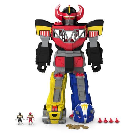 Imaginext Power Rangers Morphin Megazord Toy | Walmart Canada