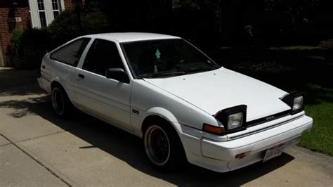 toyota corolla ae86 gts rwd jdm 4age trueno levin drift touge for sale ...