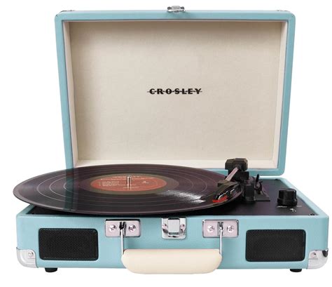 Retro Vinyl Vintage Style Record Player Portable Turntable Stereo ...