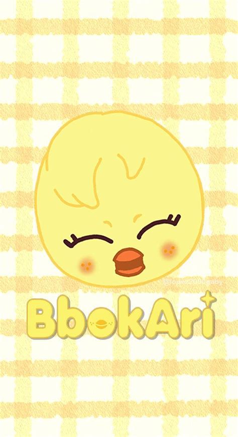 a yellow bird with its eyes closed and the words bookaii above it