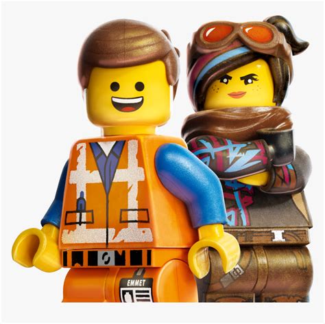 Lego Movie 2 Emmet And Lucy, HD Png Download , Transparent Png Image - PNGitem