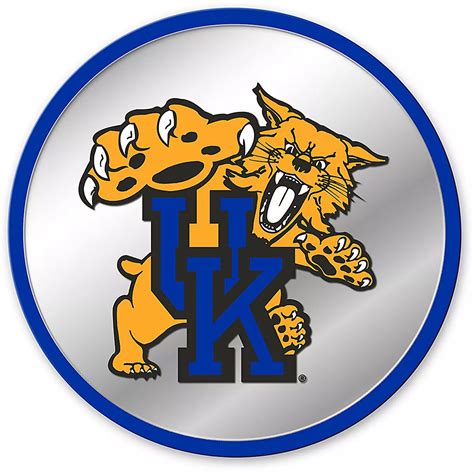 The Fan-Brand University of Kentucky Mascot Modern Disc Mirrored Wall Sign | Academy