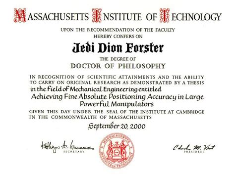 Doctorate Degree: Fake Doctorate Degree Template with regard to Doctorate Certificat ...