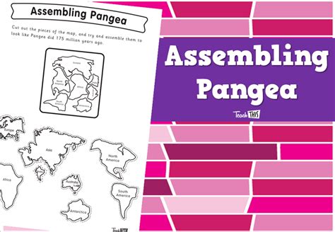 Assembling Pangea - Worksheet :: Teacher Resources and Classroom ... - Worksheets Library
