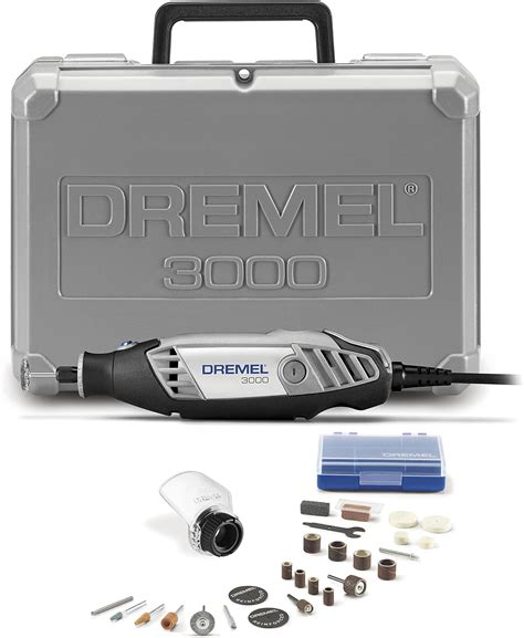 Dremel 3000-1/25 Variable-Speed Rotary Tool Kit with Variable Speed ...