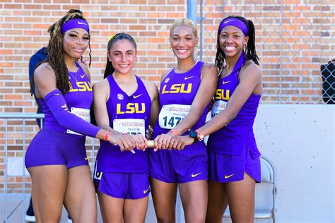 School records fall for LSU’s distance medley relay, Pedigo in second day of Texas Relays ...