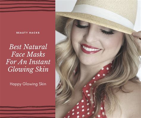 7 best homemade face masks for an instant glowing skin - Nikki's talk