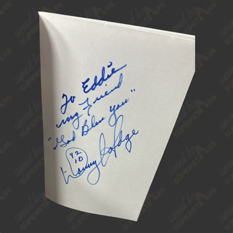 Danny Hodge signed Oklahoma Shooter Book (To Eddie) – Signed By Superstars