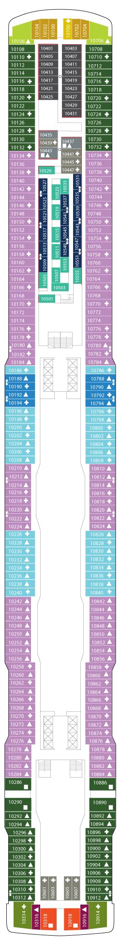 Norwegian Encore Deck Plans - Cruiseline.com