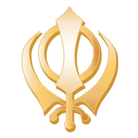 Chrome sikhism symbol. — Stock Photo © ppart1 #1864428