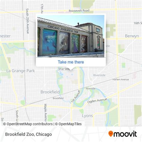 How to get to Brookfield Zoo by bus, train or Chicago 'L'?