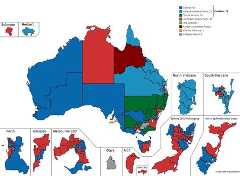 2019 Australian Federal Election Result. RedSnowCastle:The ...