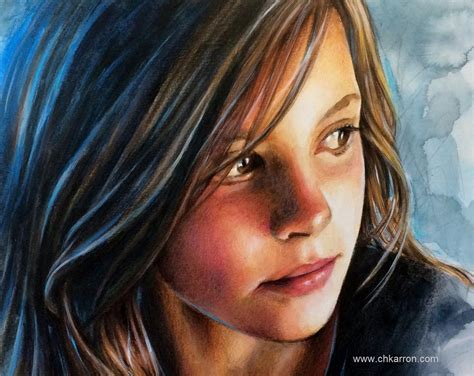 Realistic Watercolor Portraits